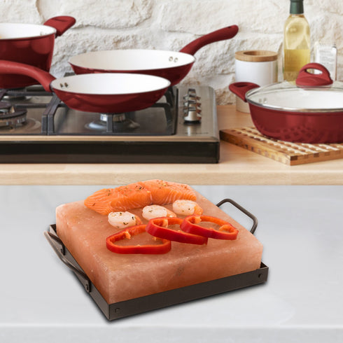 Crystal Salt and Cooking Plate | HIMALAYAN CHEF